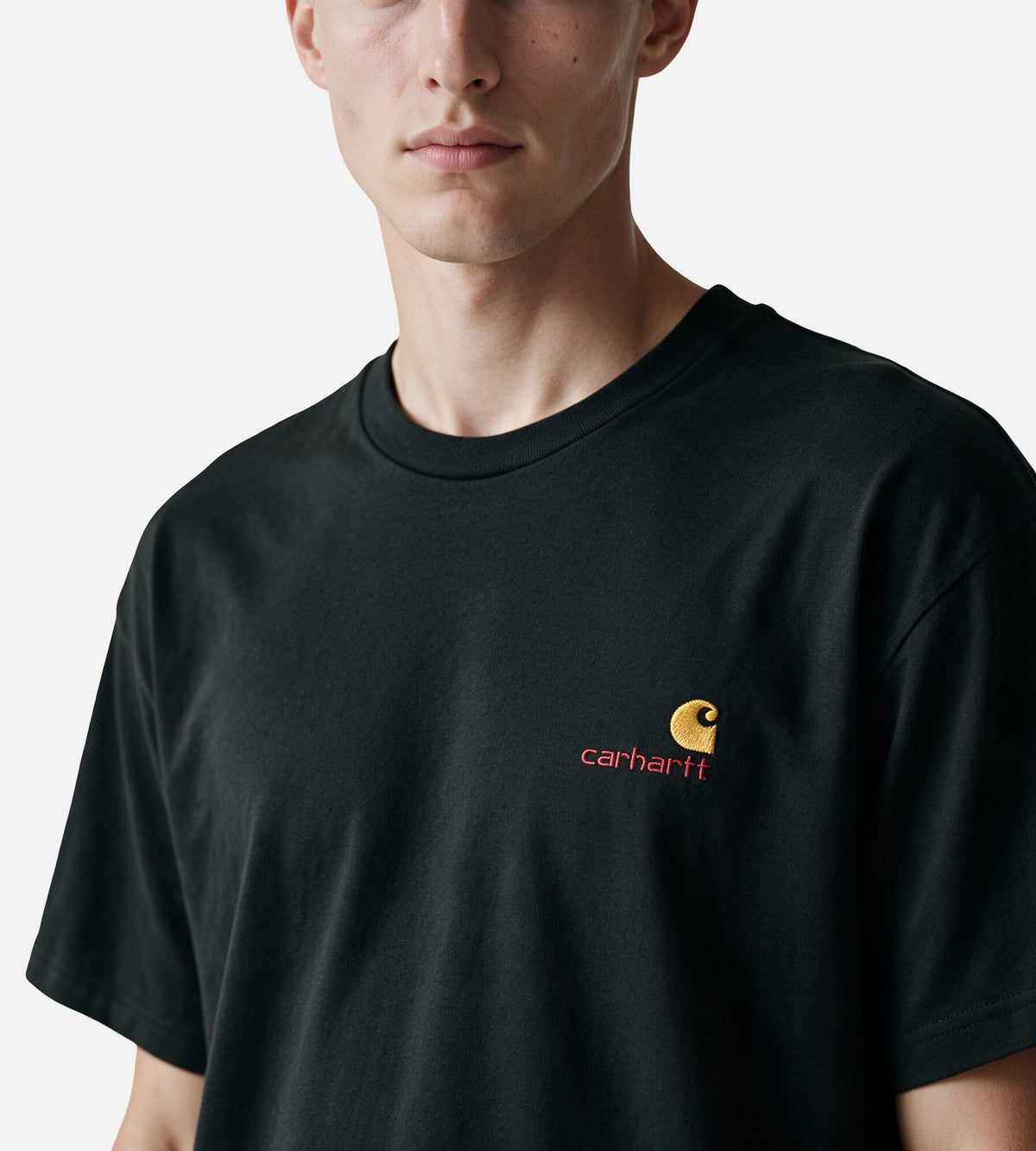 Carhartt WIP American Script T-shirt Raven