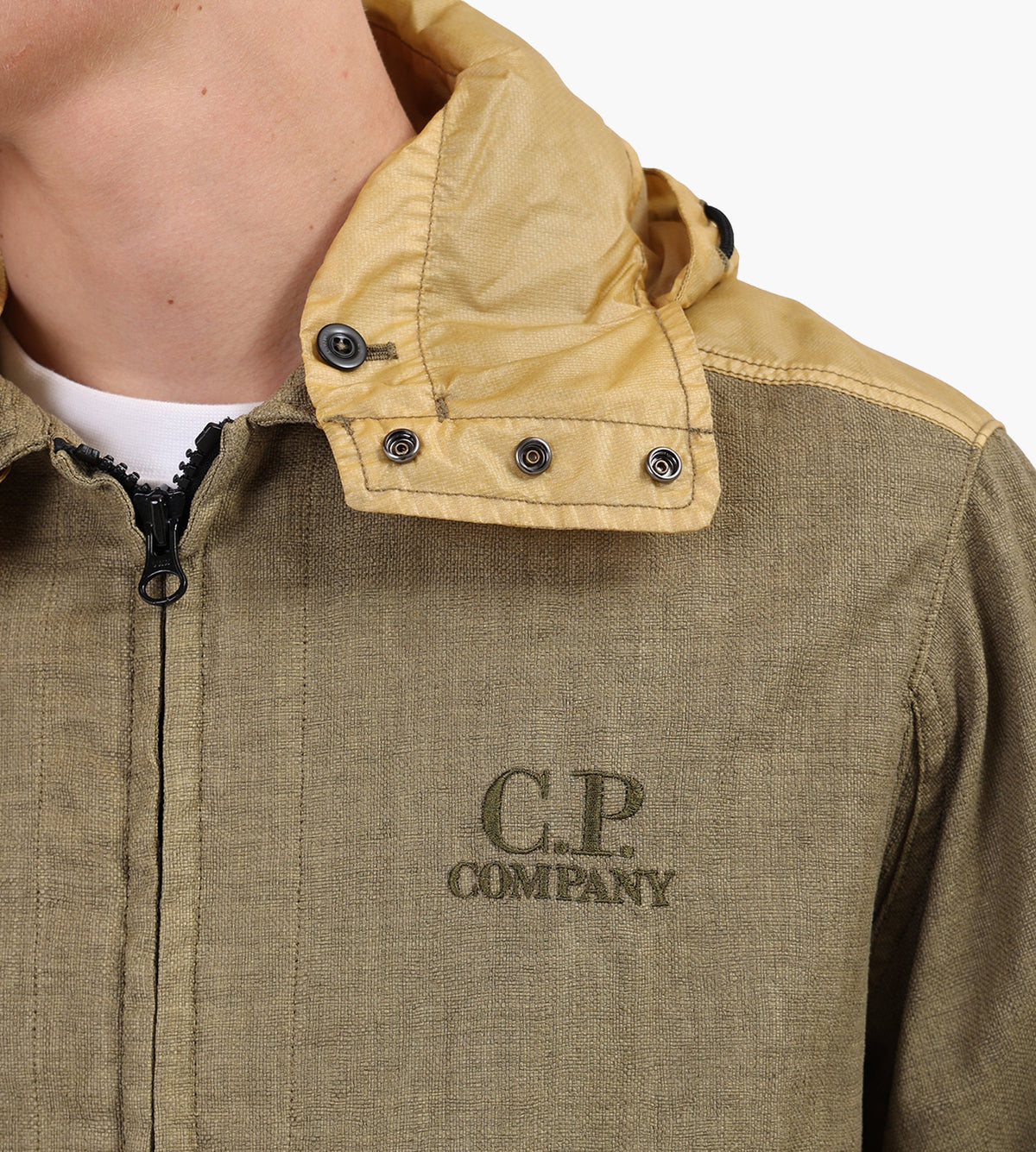 C.P. Company Outerwear Medium Jacket In Rafia-R Dried Herb