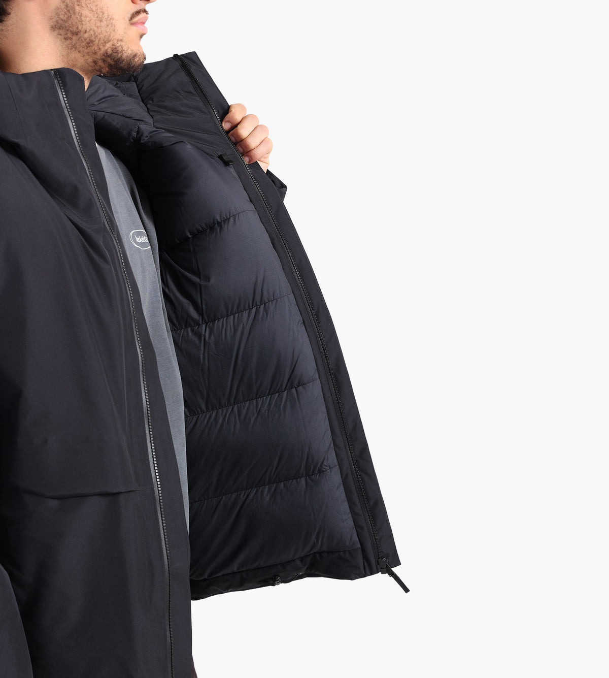 Veilance Sorin Down Jacket Black