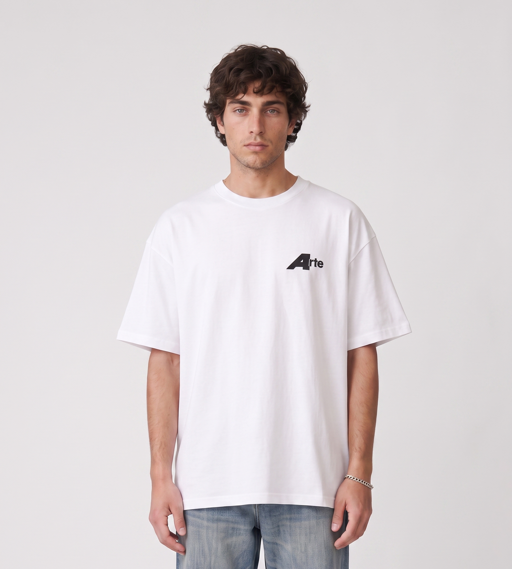 Arte Antwerp Big A T-shirt White