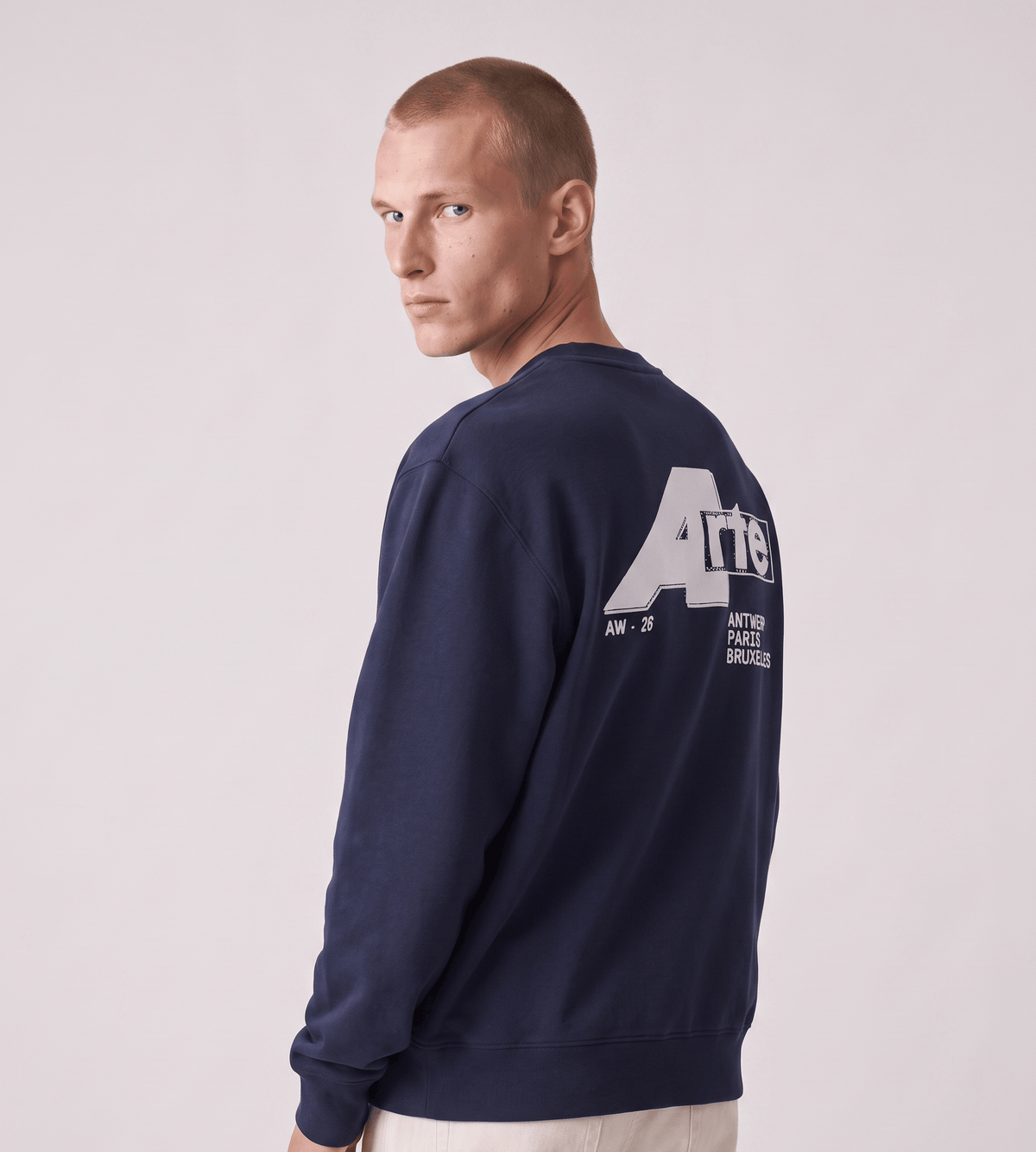 Arte Antwerp City Crewneck Navy