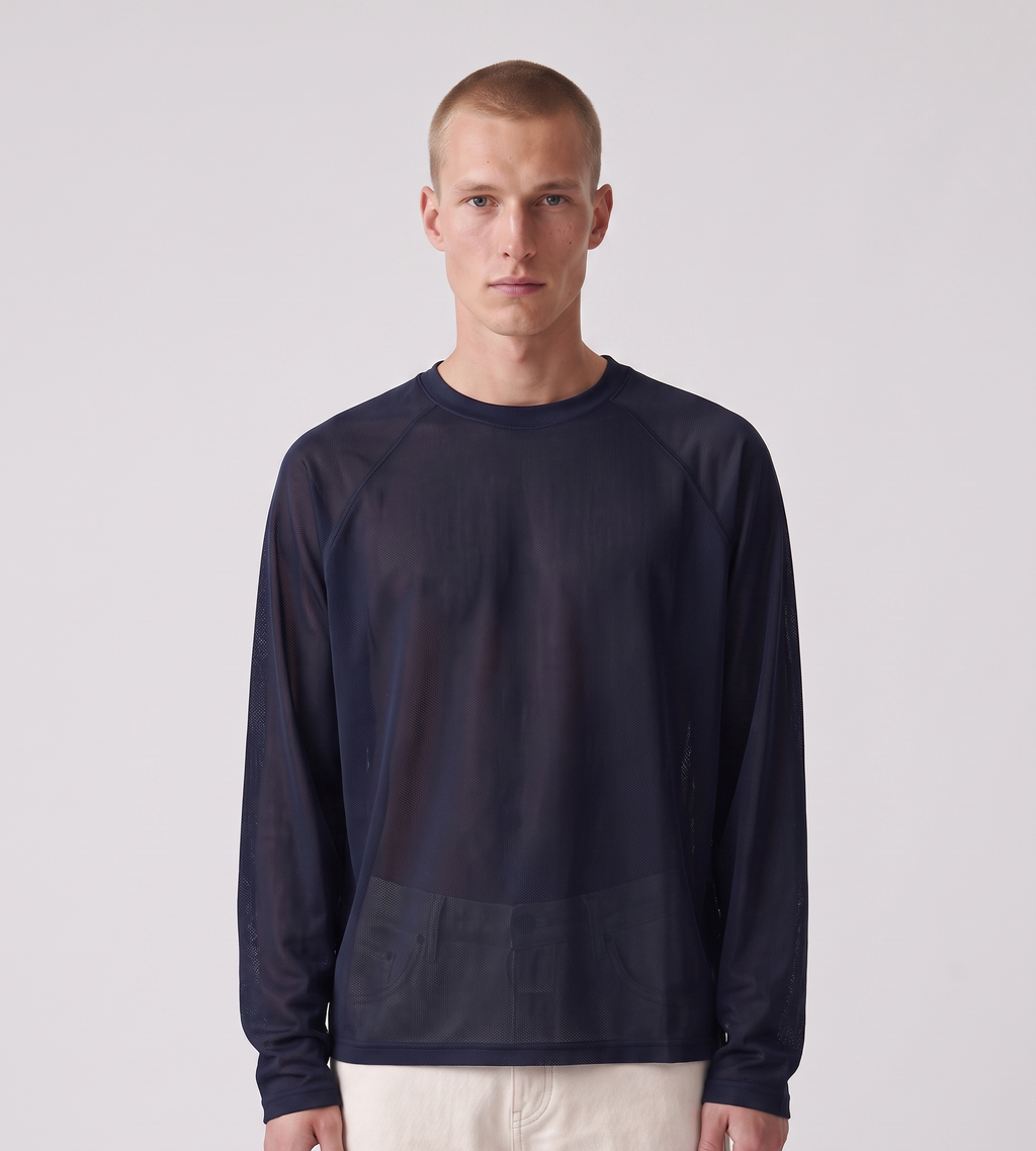 Arte Antwerp Mesh Aero Longsleeve Navy