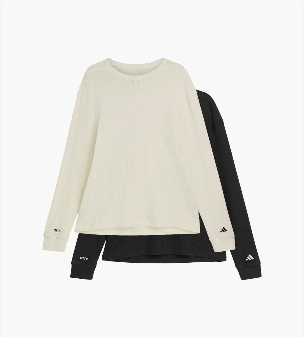 Adidas x Arte Henley Black Off-white 2-Pack