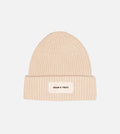 Bram's Fruit Beanie Distressed Label Beige