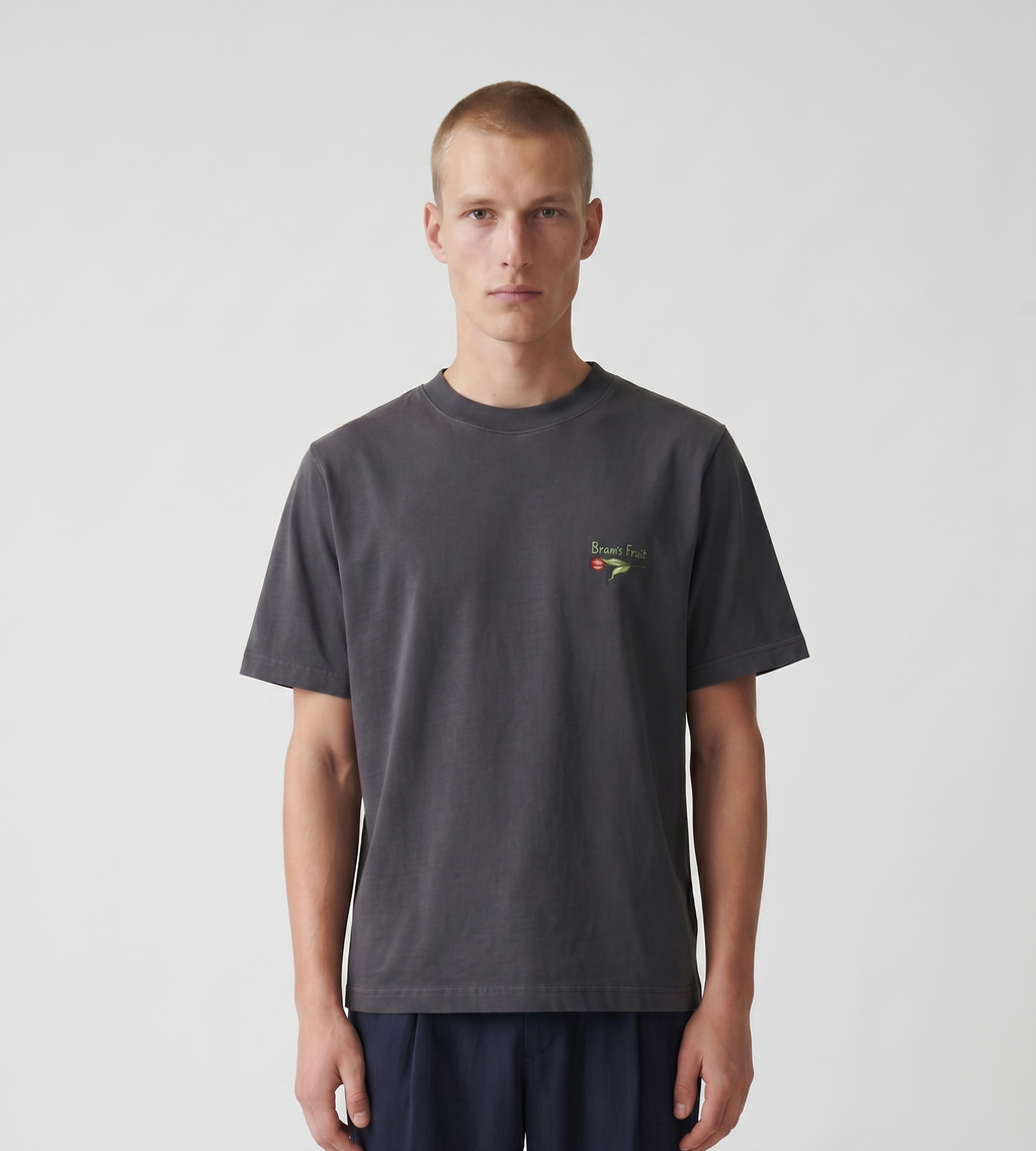 Bram's Fruit Flora 2.0 T-shirt Shadow Black