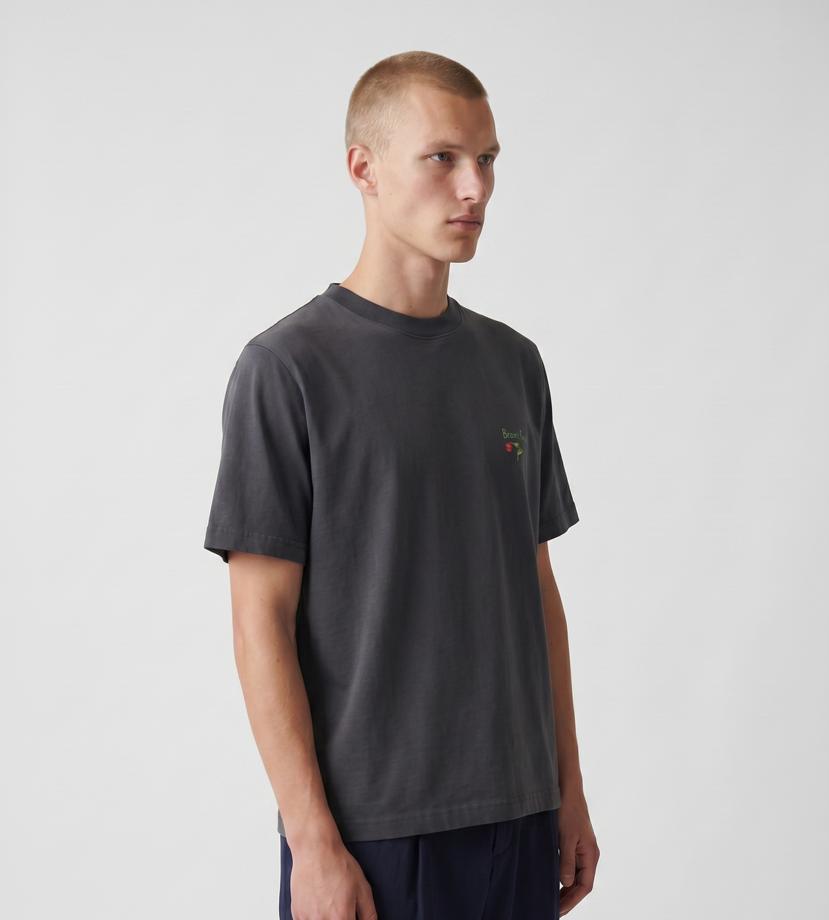 Bram's Fruit Flora 2.0 T-shirt Shadow Black