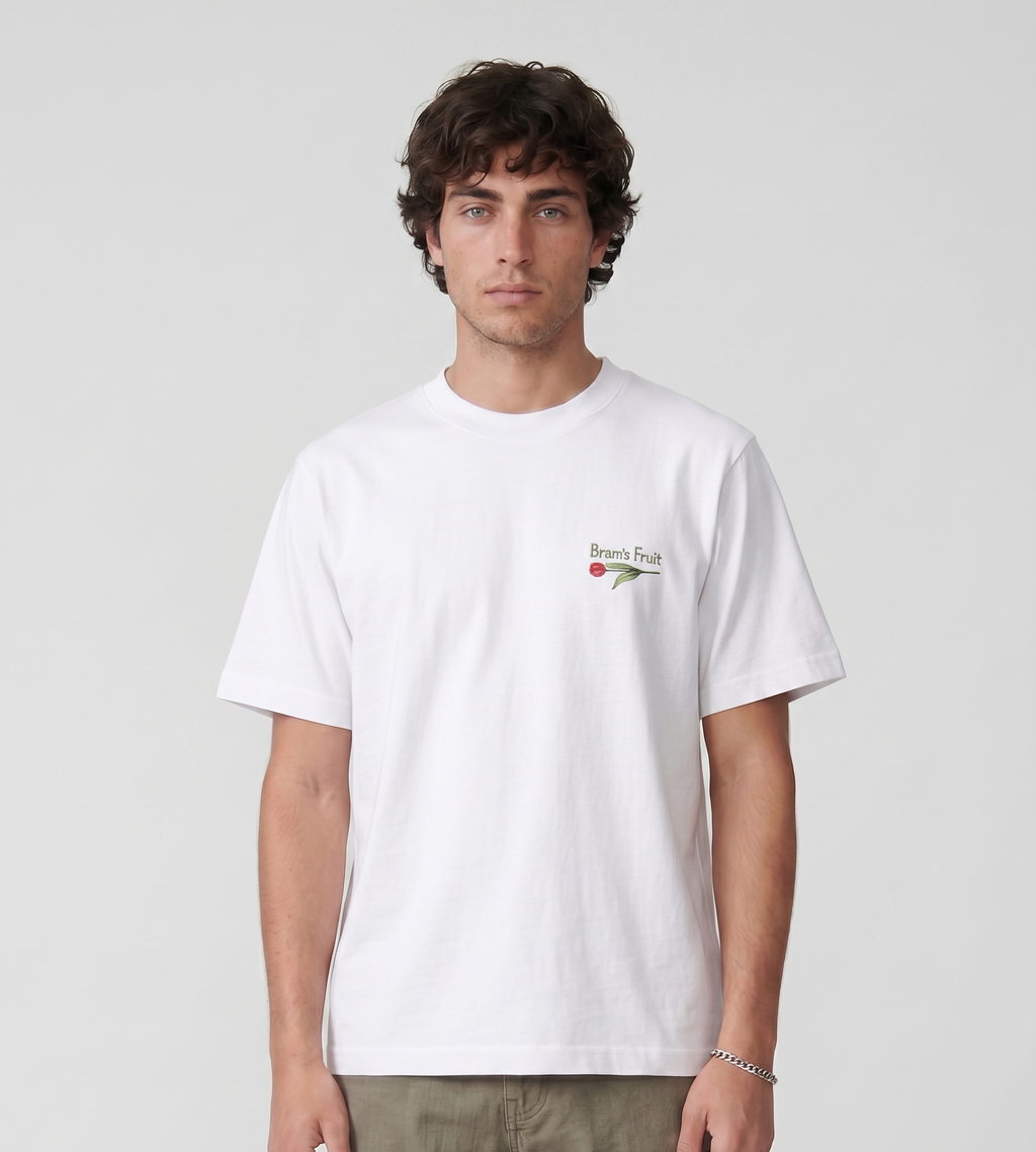 Bram's Fruit Flora 2.0 T-shirt White