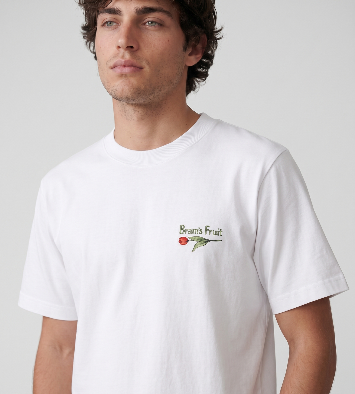 Bram's Fruit Flora 2.0 T-shirt White