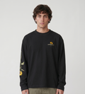 Bram's Fruit Sunflower Longsleeve Shadow Black