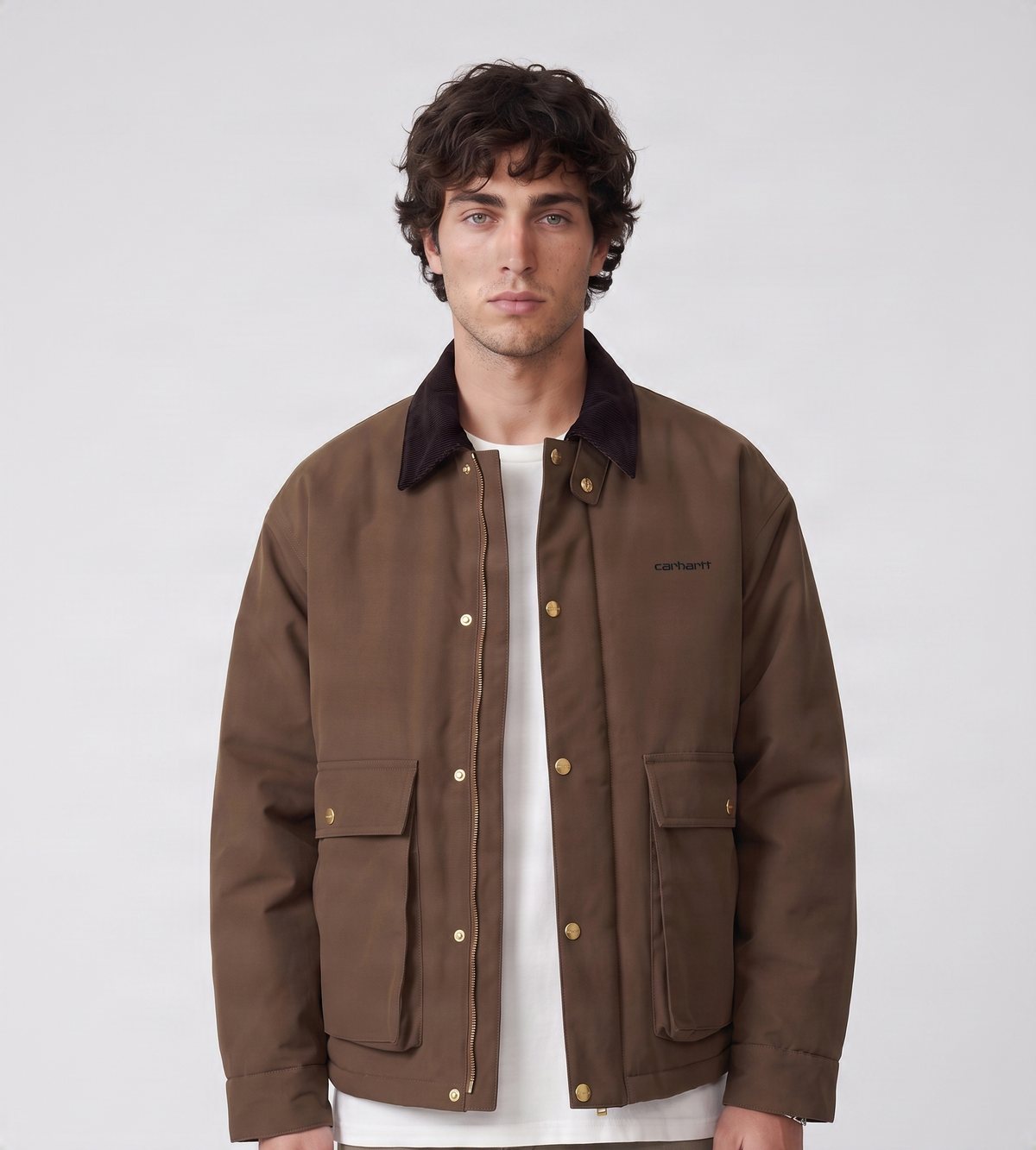 Carhartt WIP Quentin Jacket Tobacco Black