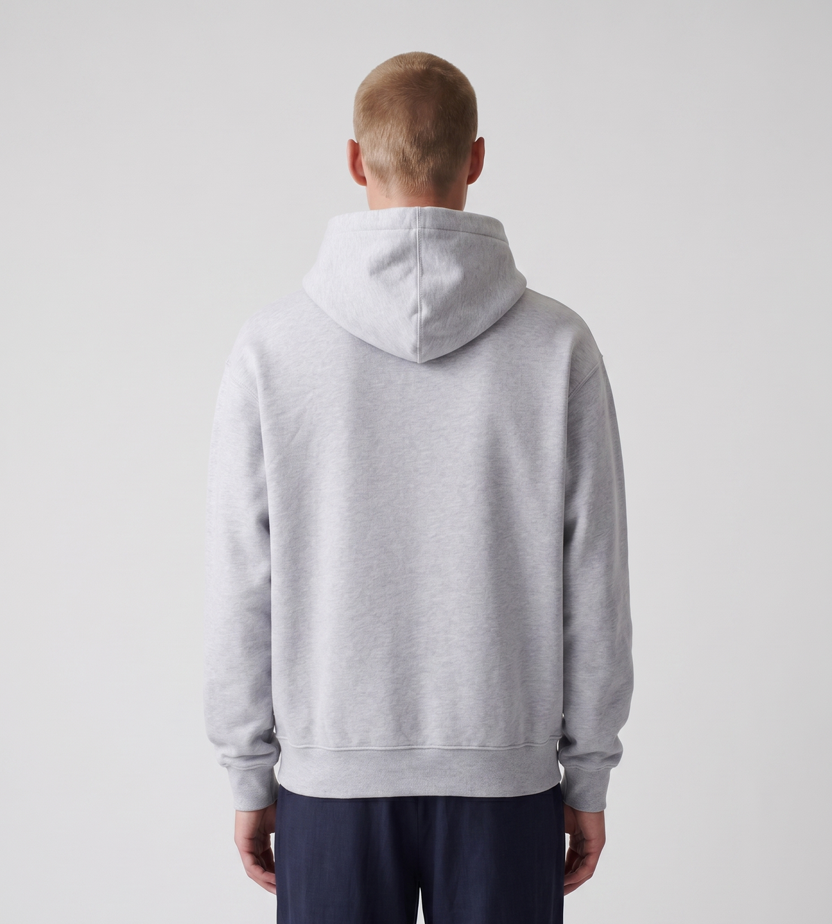 Carne Bollente Shower Thoughts Hoodie Melange Grey