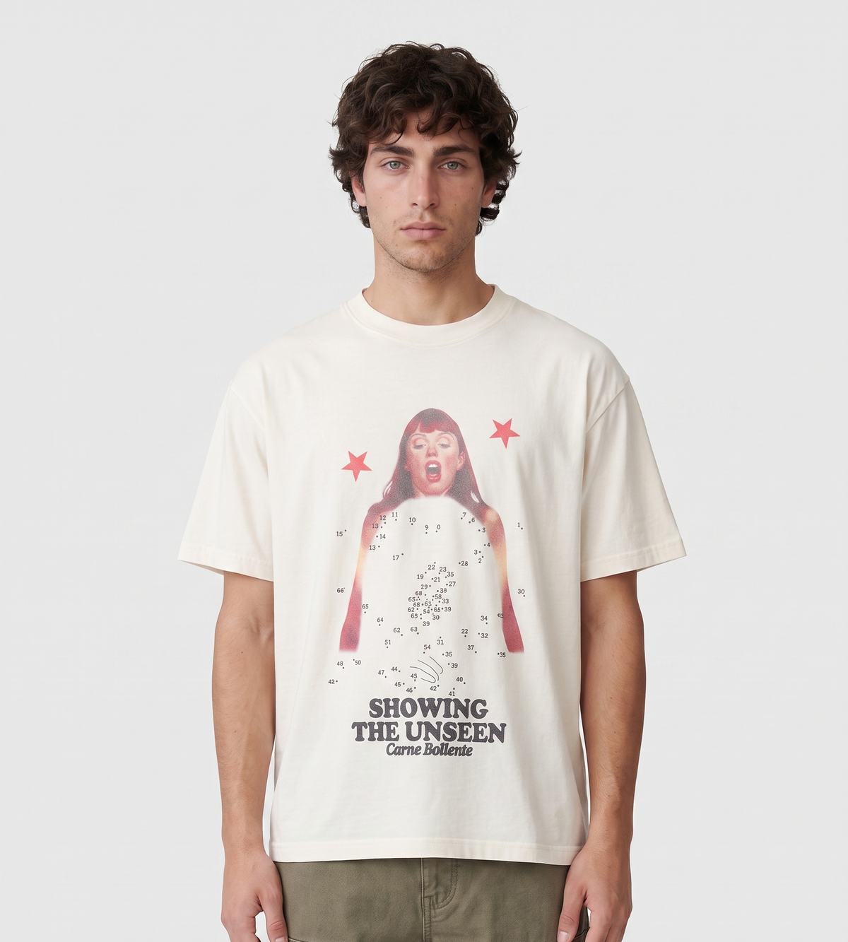 Carne Bollente Special Connection Tee Off-White