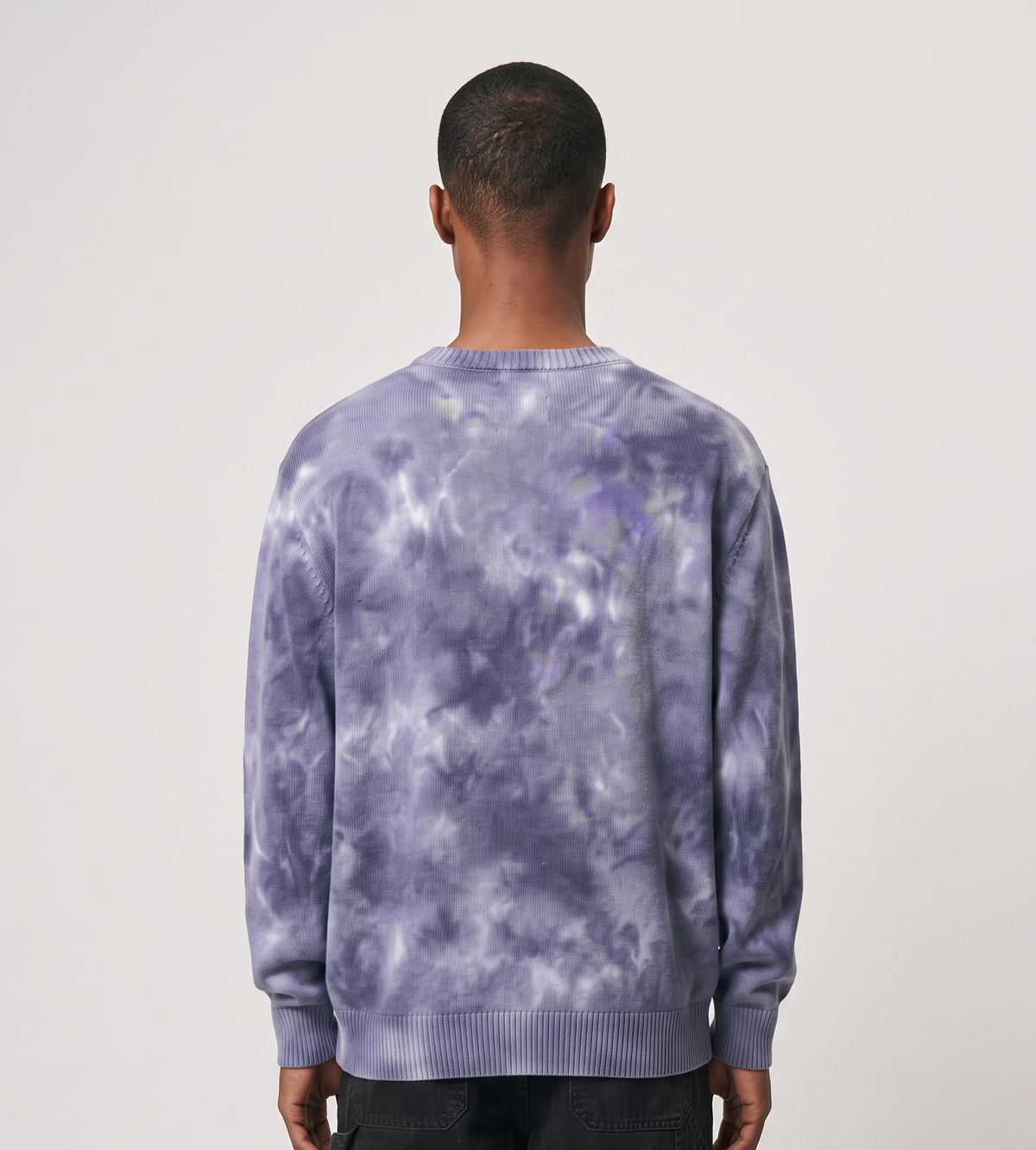 Gramicci Cotton Knit Crewneck Navy Fade