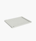 HAY Colour Crate Lid Plastic Medium Square Cube Grey