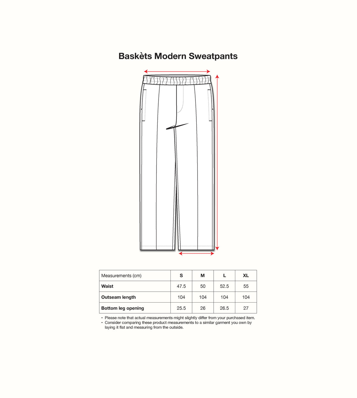 Baskèts Modern Sweatpants Ash Grey