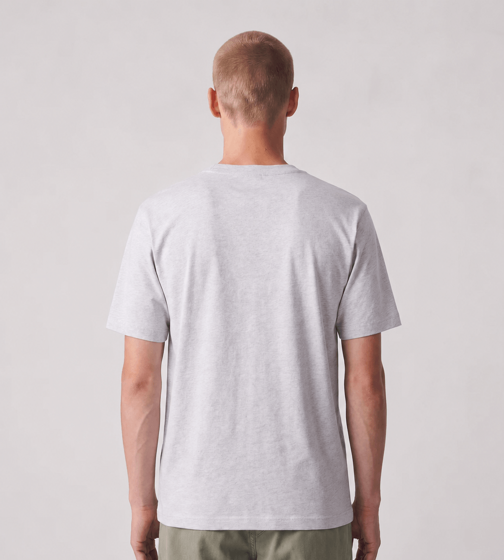NN.07 Jett Embro 30026 Tee Medium Grey Mel