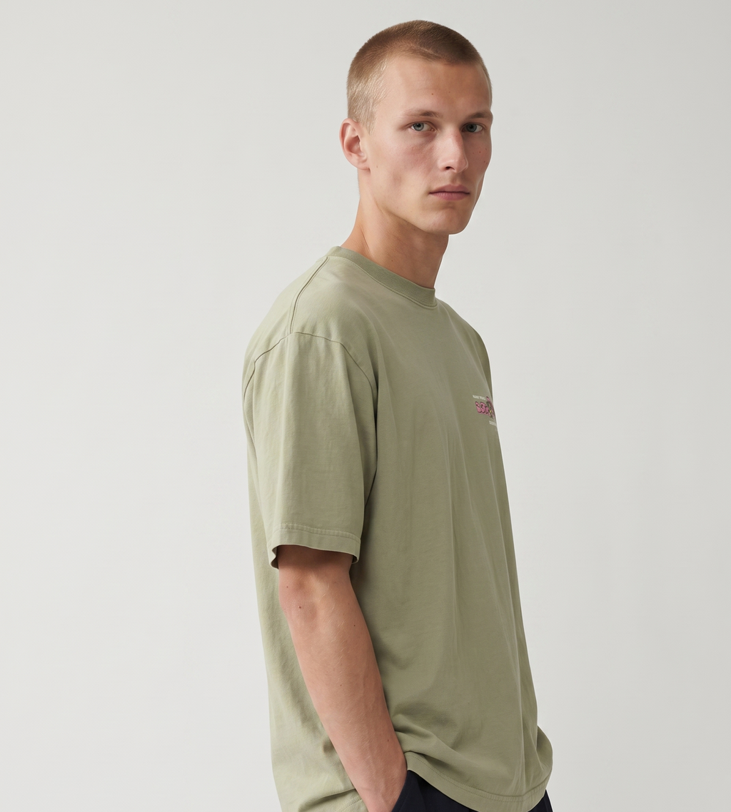 New Amsterdam Surf Association Lilies Tee Sea Grass
