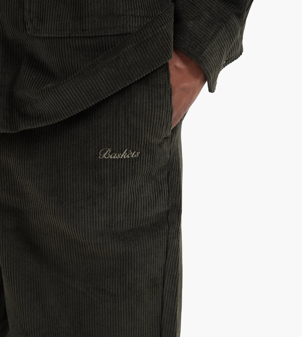 Baskèts Corduroy Pants Moss Green