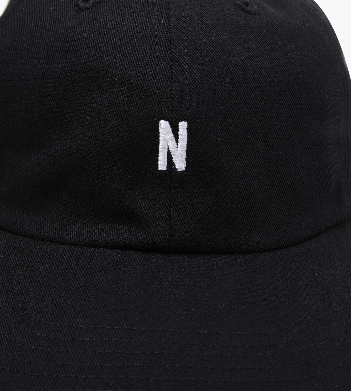 Norse Projects Twill Sports Cap Black