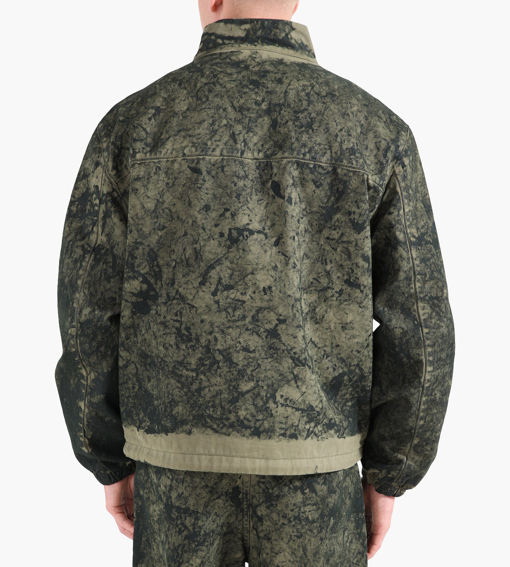 Arte Antwerp Allover Paint Jacket Green