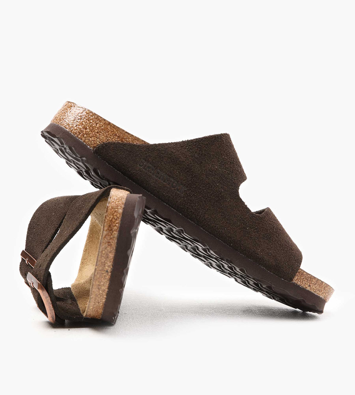 Birkenstock Arizona Soft Footbed Suede Leather Mocha