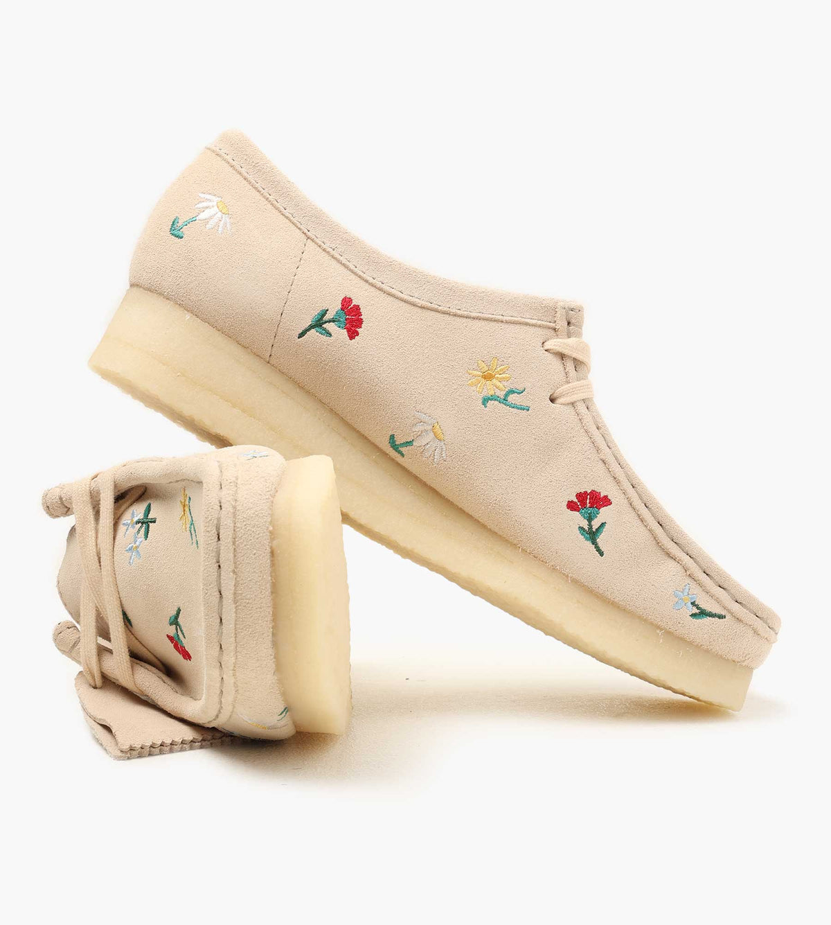 Clarks Originals Wallabee. Taupe Emb
