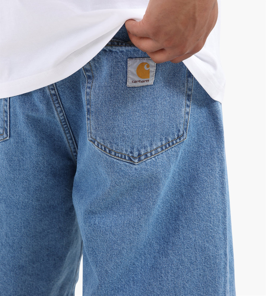 Carhartt WIP Landon Short Blue Heavy Stone Wash