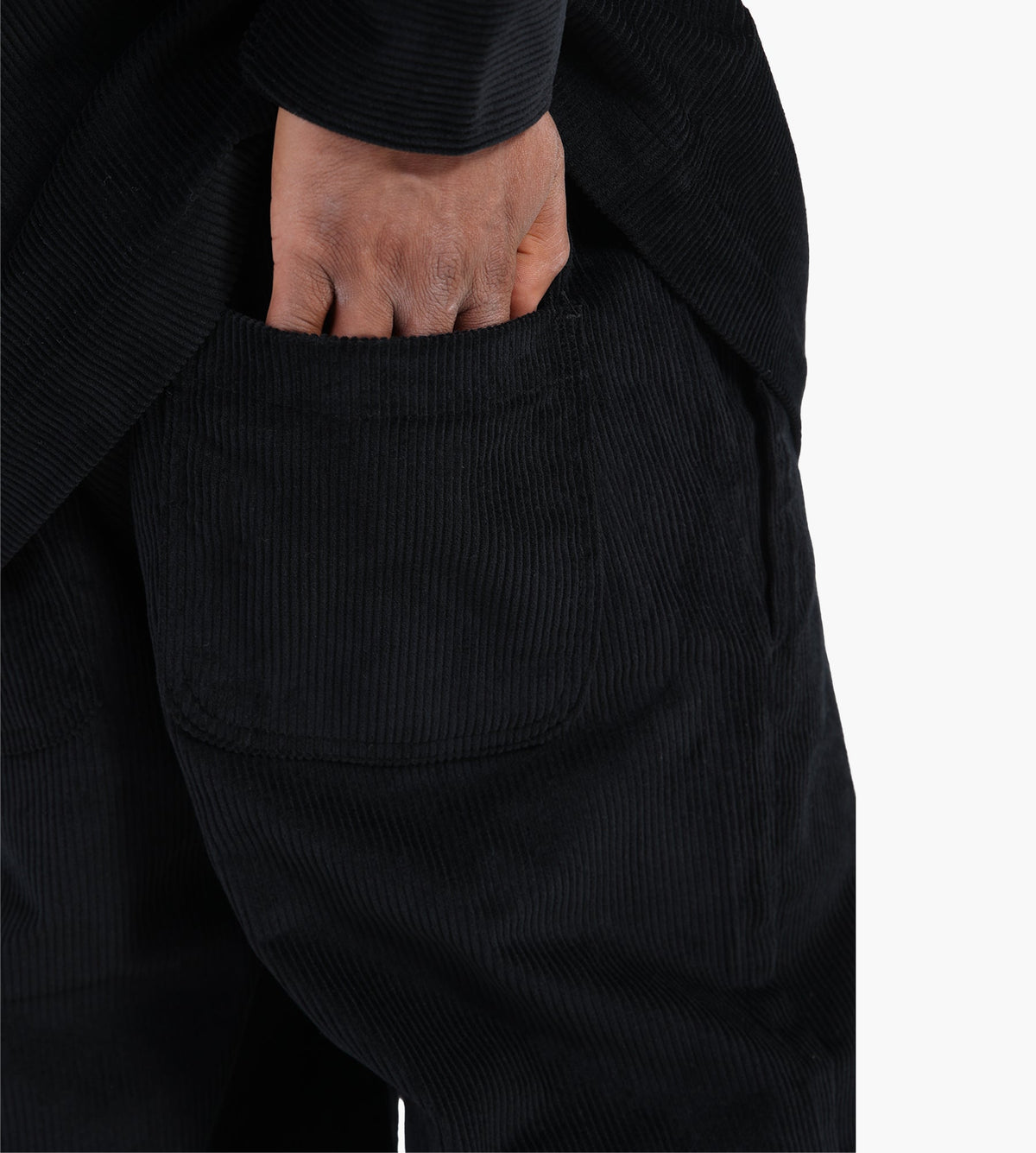 Baskèts Corduroy Pants Black