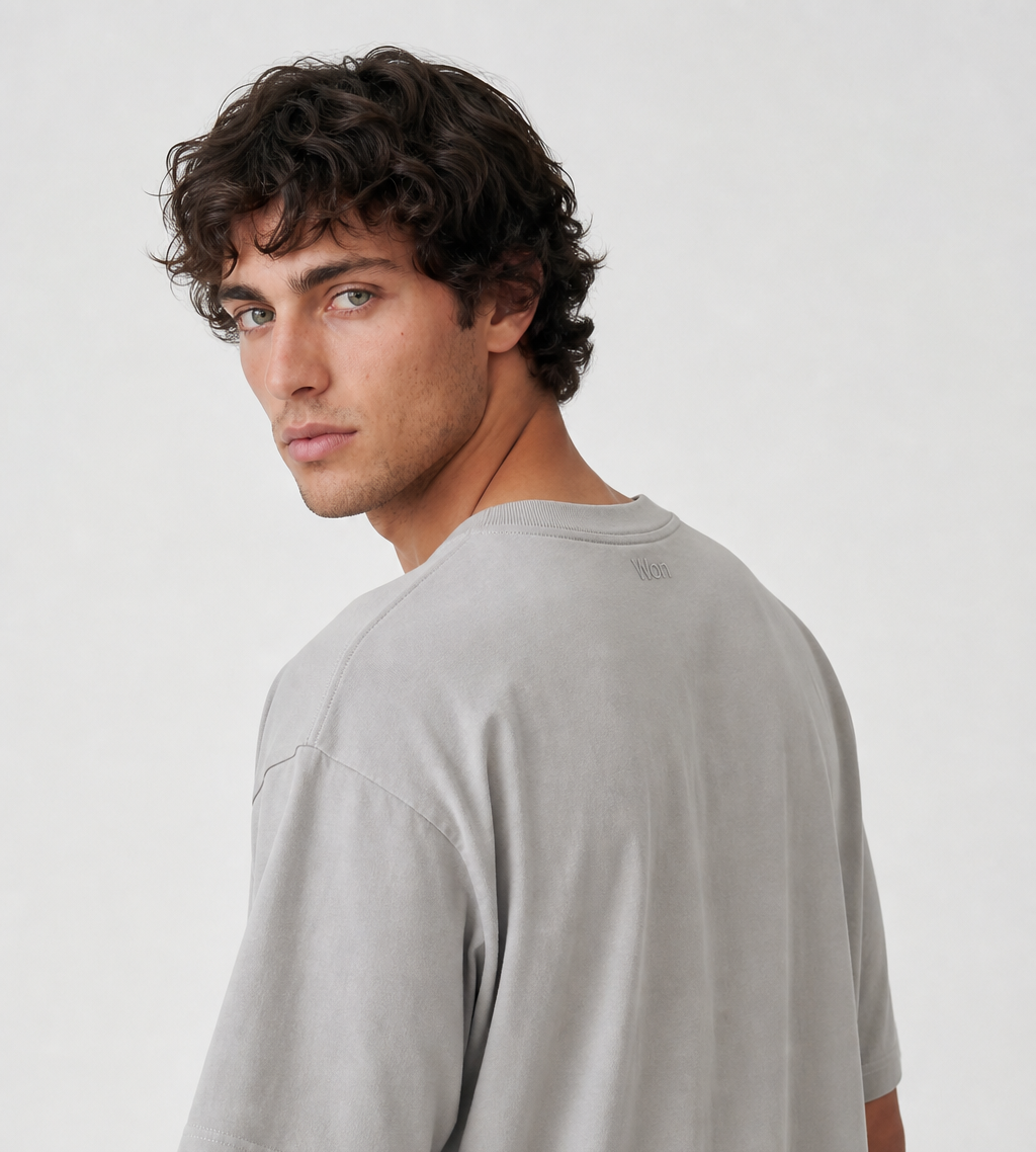 Won Hundred Houston Sky Walk T-Shirt M Titanium Grey