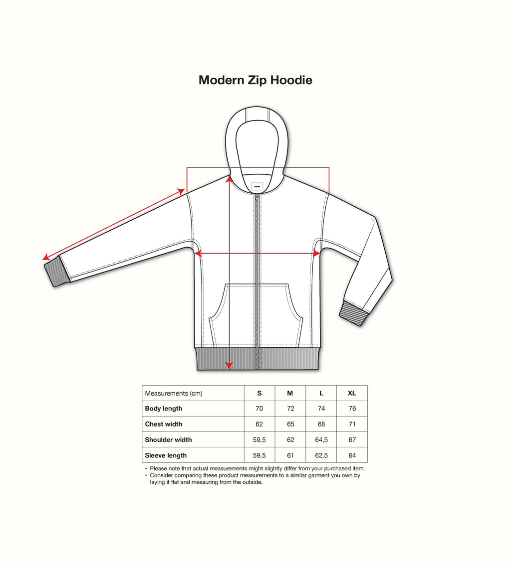 Baskèts Modern Zip Hoodie Marron
