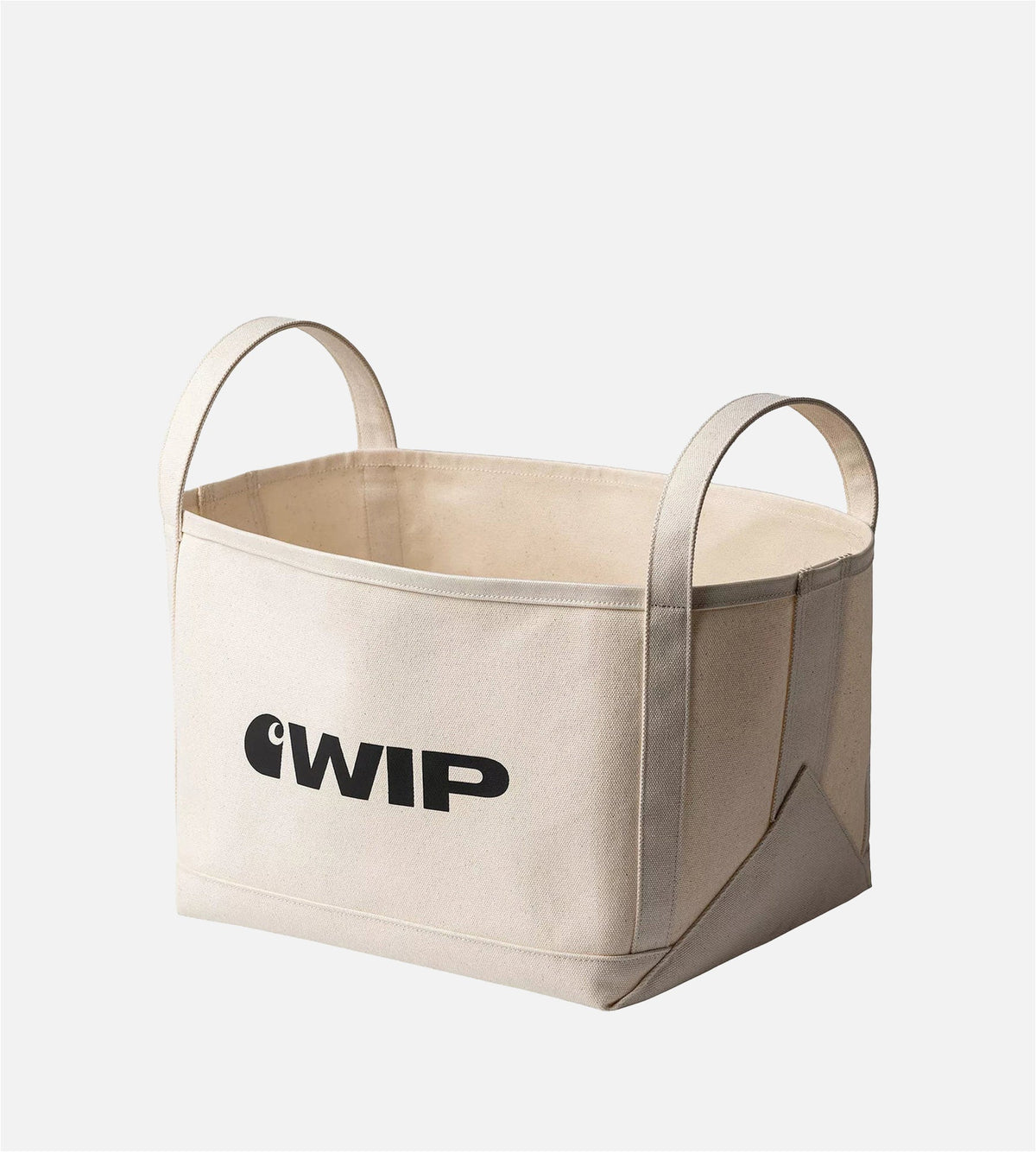 Carhartt WIP Wip Magazine Canvas Basket Natural