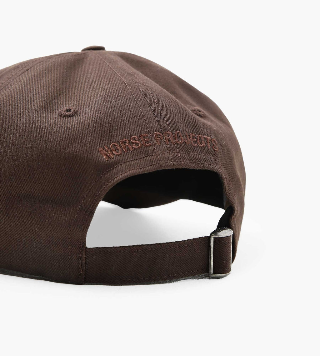 Norse Projects Twill Sports Cap Espresso