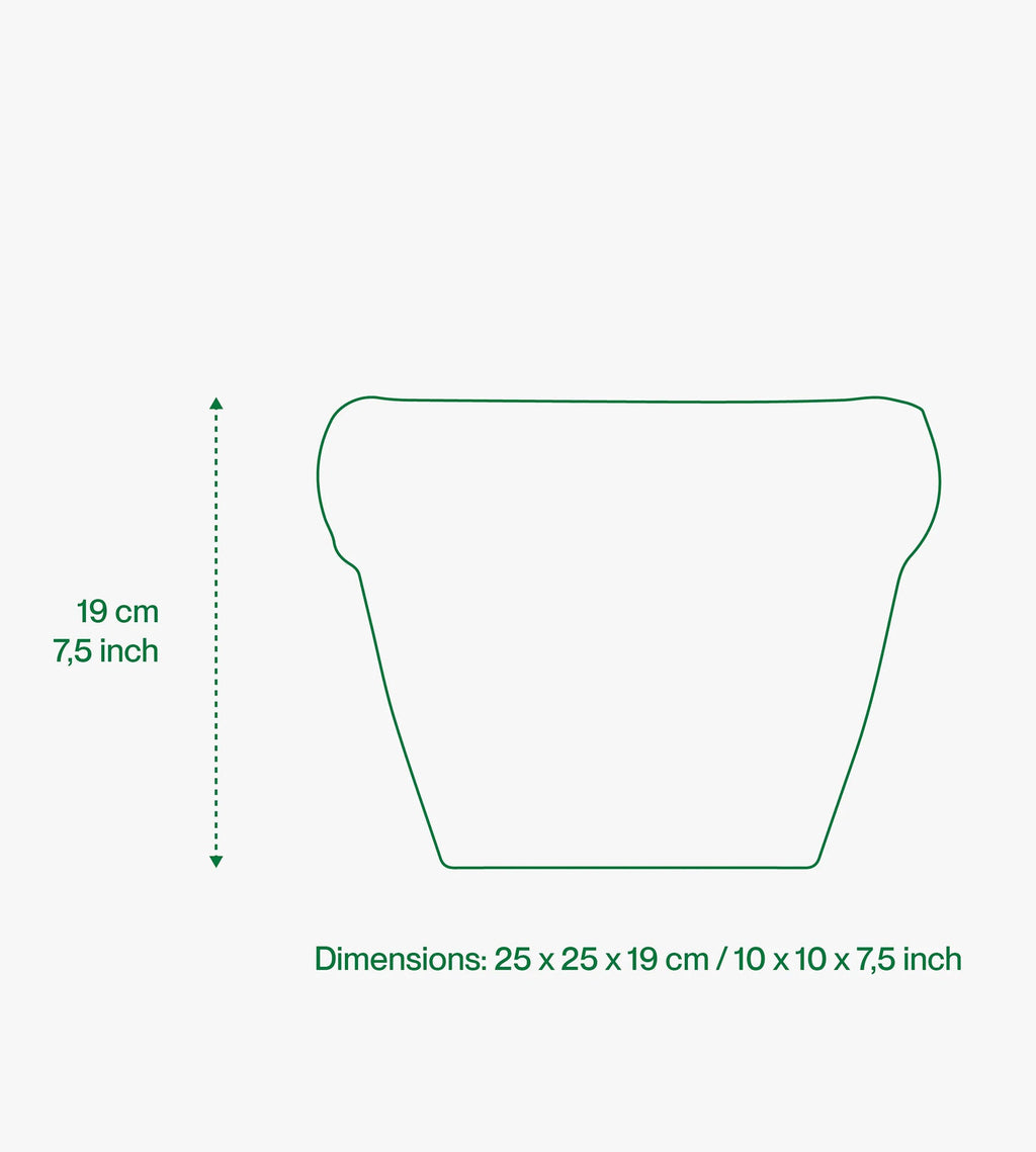 Home Studyo Planter Pierre Bone Matte