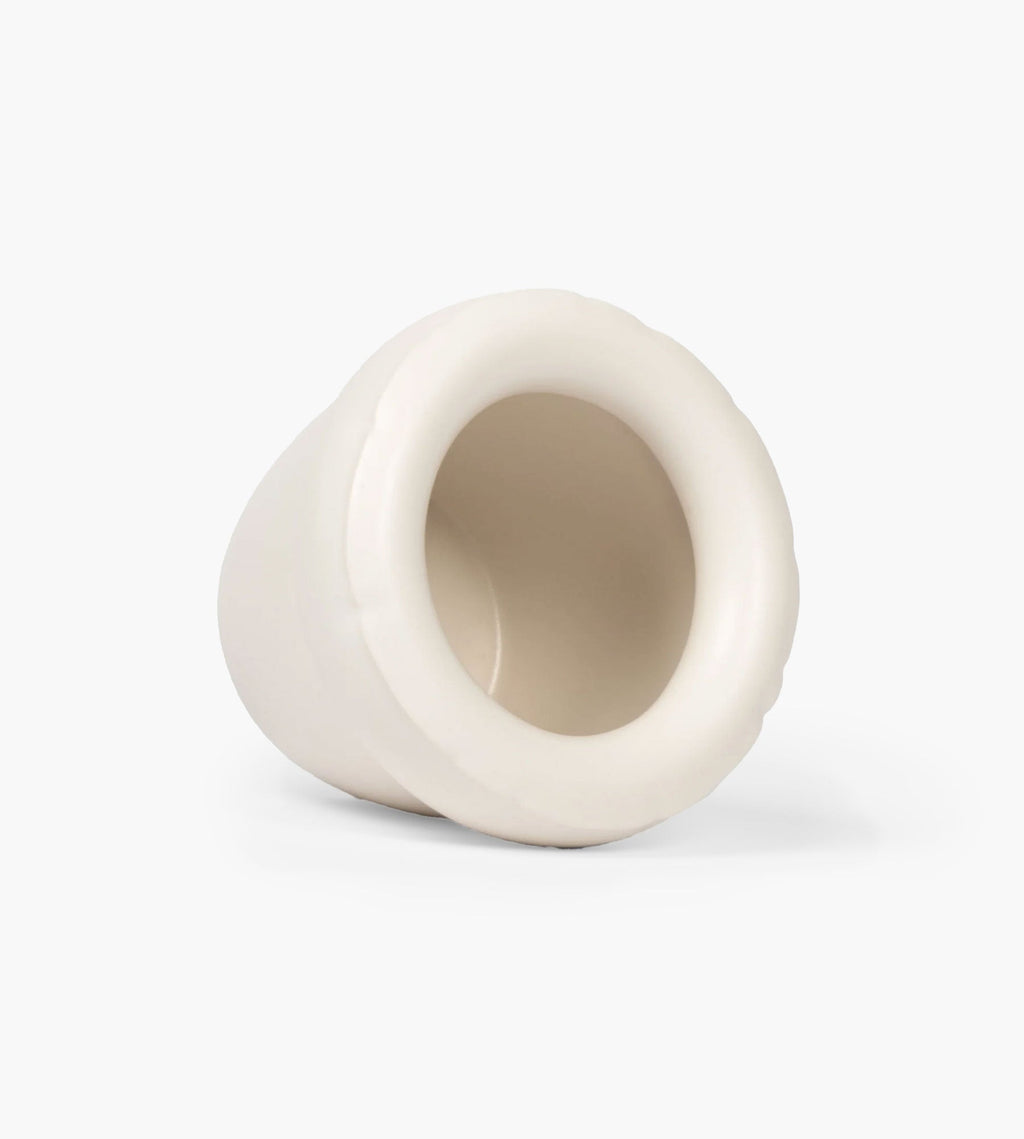 Home Studyo Small Planter Louis Bone White