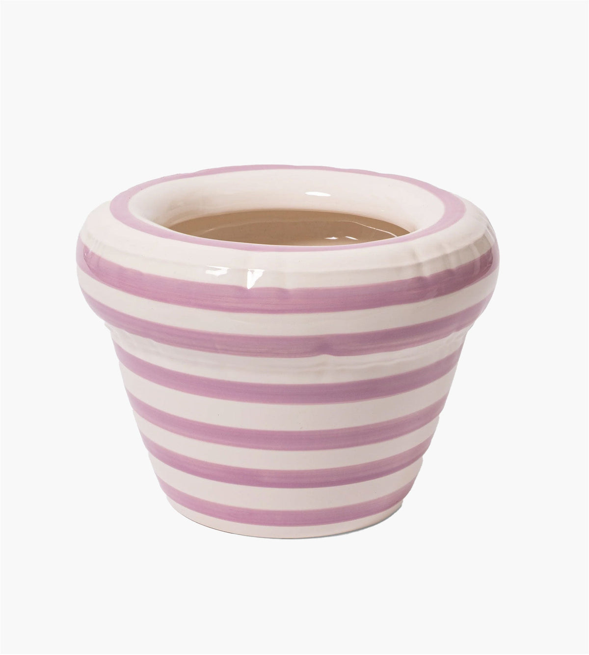 Home Studyo Small Planter Stripes Louis Lavender