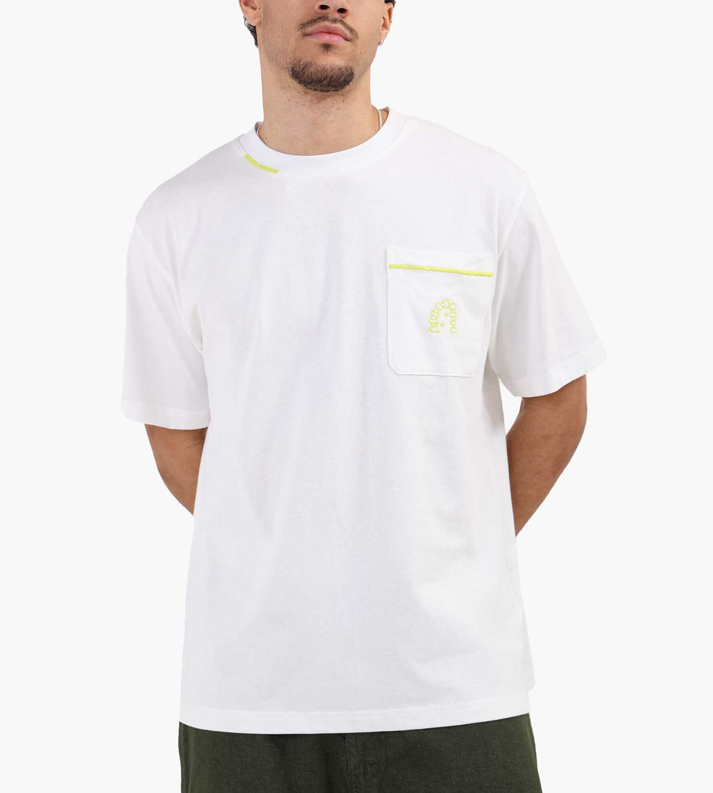 Heresy Arch Pocket T-shirt Ecru