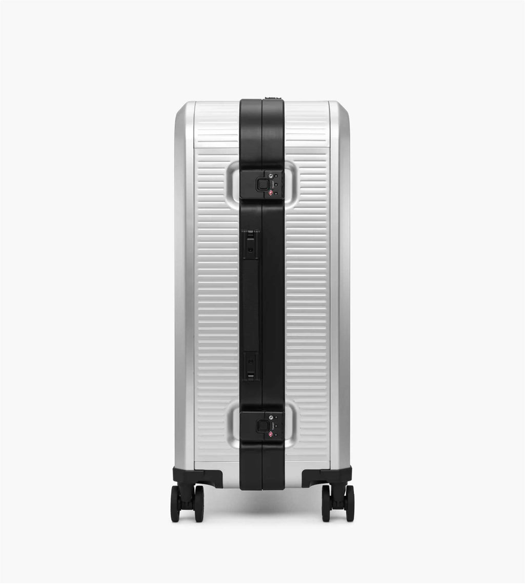 D__b__™ Ramverk Alu Check-In Luggage Large Silver Onyx